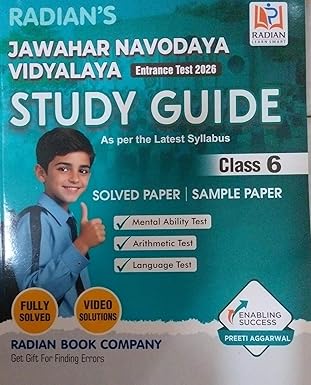 JAWHAR NAVODIYA  GUIDE (H) 6TH - 2026