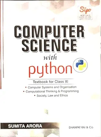 COMPUTER SCIENCE WITH PYTHON 11th -2025-26