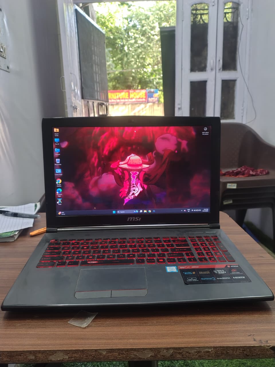 MSI GV62 8re Gaming Laptop (NVIDIA GTX 1060 Edition)