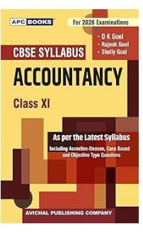 ACCOUNTANCY BY D K GOEL 11TH (2025-26)