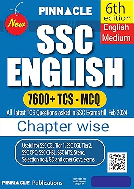 SSC ENGLISH 76000+MCQ 6TH ED.