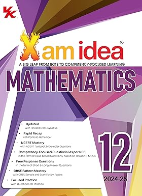 XAMIDEA MATH 12TH (2024-25)