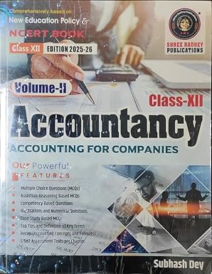 DEBK ACCOUNTING FOR COMPANIES-12 VOL-II 2025-26