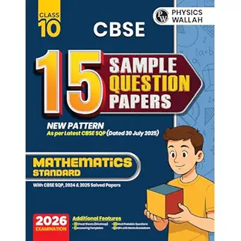 CBSE SAMPLE PAPER MATH STANDARD 10TH (2025-26)