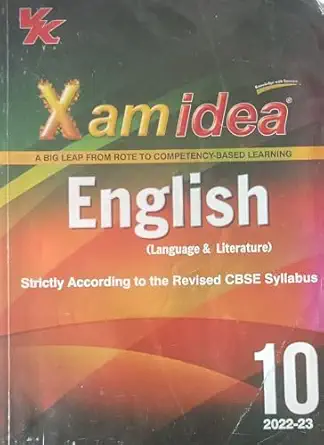 XAM IDEA ENGLISH LANG. & LIT. 10th  -2025-26