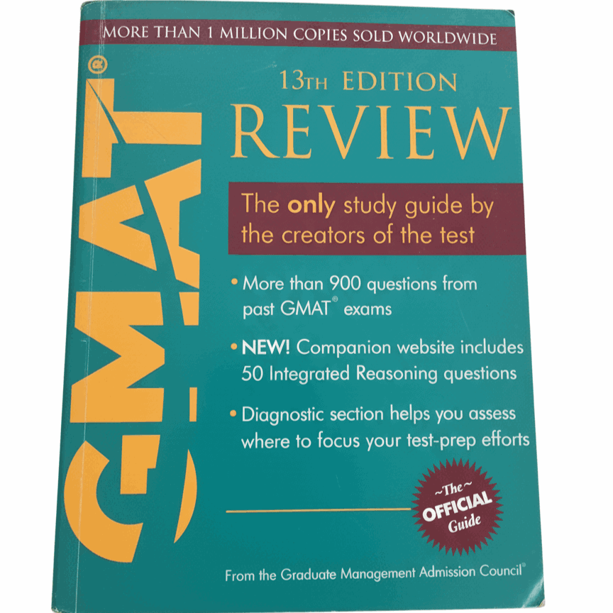 The Official Guide for GMAT Review, 13th Edition Book