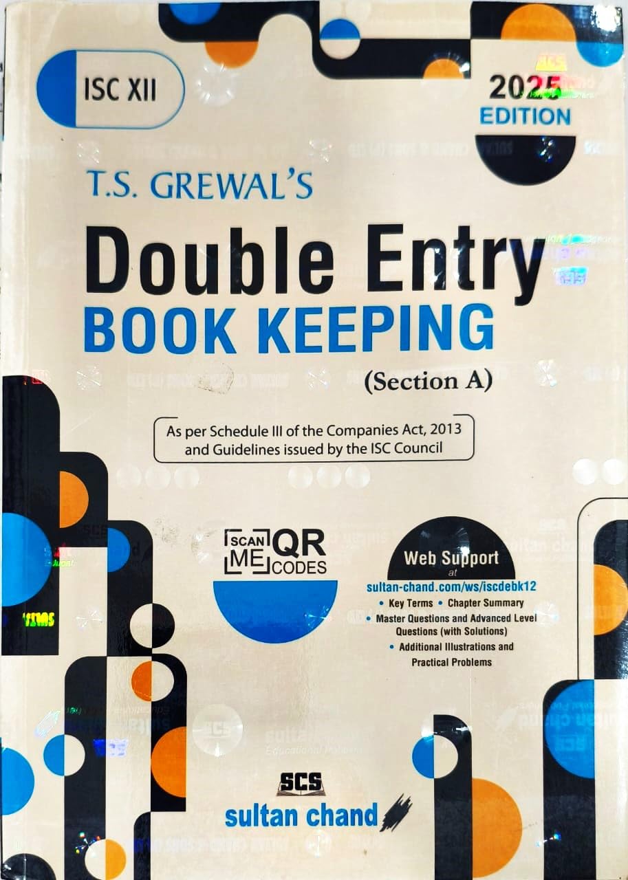 ISC ACCOUNTANCY 12TH (SETS OF 2 BOOKS) 2025-26
