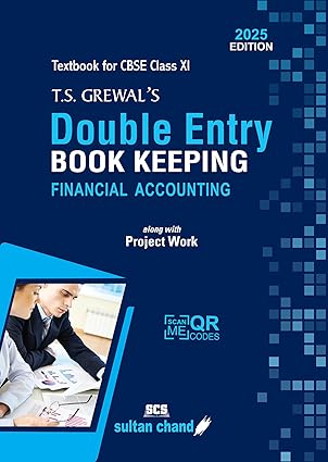 DOUBLE ENTRY BOOK KEEPING  FINANCIAL ACCOUNTING  11TH (2025-26)
