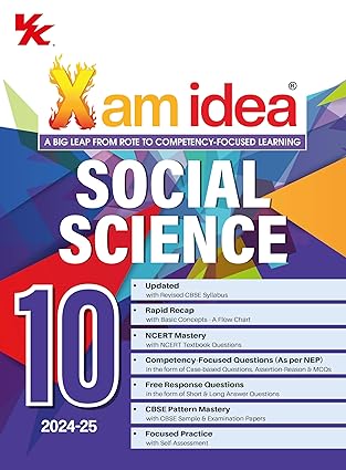 XAMIDEA  SOCIAL SCIENCE 10TH 2024-25