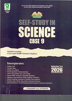 SELF STUDY IN SCIENCE 9th  2025-26