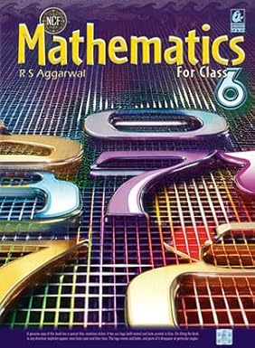 MATH 6TH BY R S AGGARWAL  (2025-26)