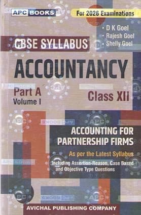 ACCOUNTANCY PART A VOL. I 12TH (2026)
