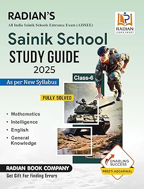 SAINIK SCHOOL STUDY GUIDE CLASS-6 2025