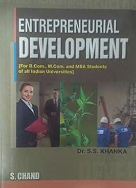 ENTREPRENEURIAL DEVELOPMENT