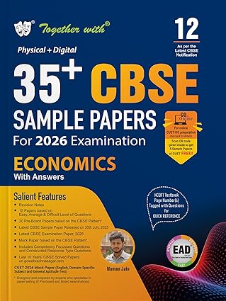 35+ CBSE SAMPLE PAPER ECONOMICS 12TH (2025--26)