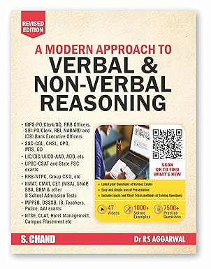 A Modern Approach to Verbal & Non-Verbal Reasoning 2025