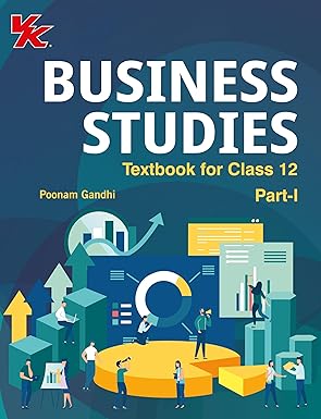 BUSINESS STUDIES BY POONAM GANDHI 12TH  (SET OF 2 VOL. ) 2024-2025