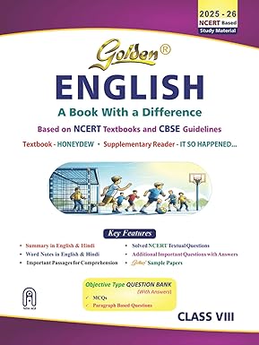 GOLDEN ENGLISH 8TH (2025-26)