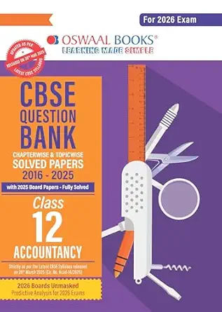XAMIDEA ACCOUNTANCY 12TH (2025-26)