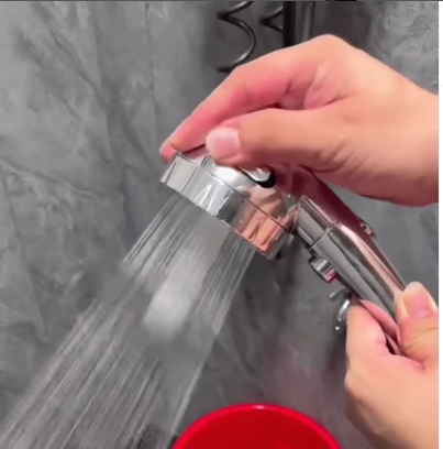 Decdeal Hand Shower Bathroom Sink Sprayer Rinser Set for Hair Washing 3 Spray Modes Sink Hose Faucet Sprayer Attachment with Retractable 1.5m Hose Bracket for Pet Dog Shower Baby Bath