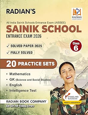Sainik School Practice Set Book Class 6