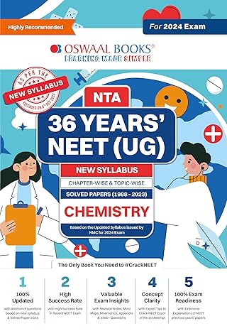36 YEARS NEET UG CHEMISTRY SOLVED PAPER 2024-2025